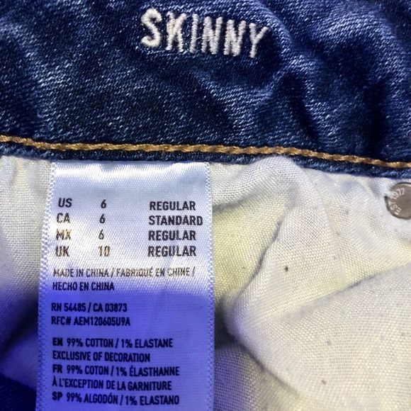 American Eagle Super Stretch Skinny Jeans - Picture 6 of 6